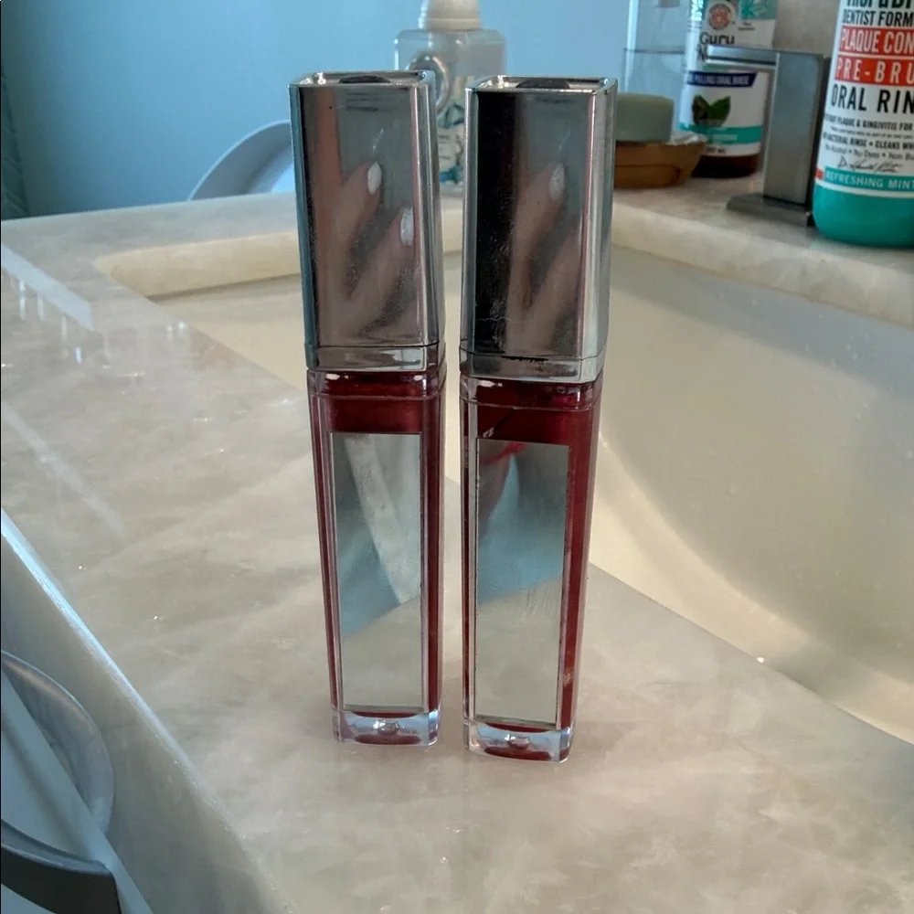 Pure Cosmetics Light Up Lip Gloss Attached Mirror Duo Set